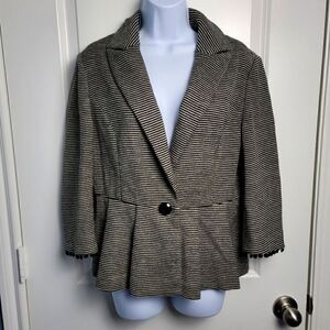 TABITHA Striped Blazer   